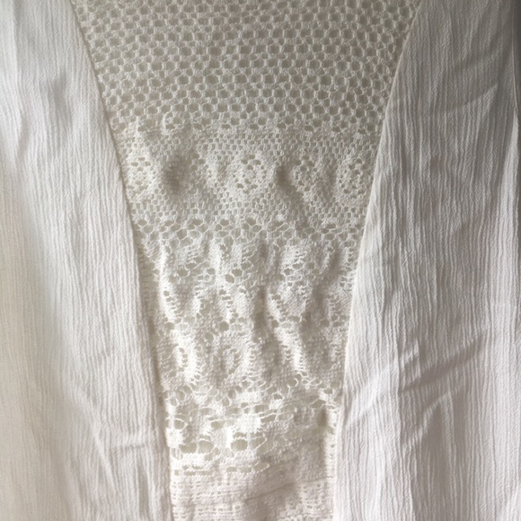 GIRLIE BUNDLE 💞 Girls off white sleeveless top - Picture 3 of 5